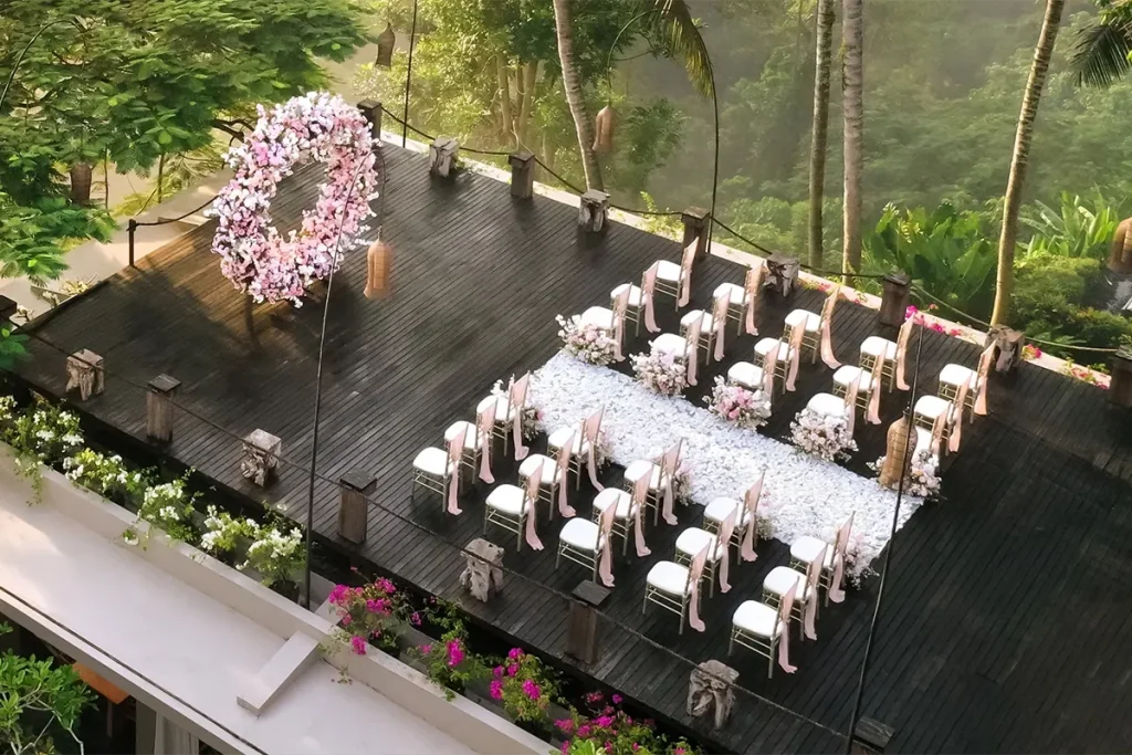 maya resort ubud wedding