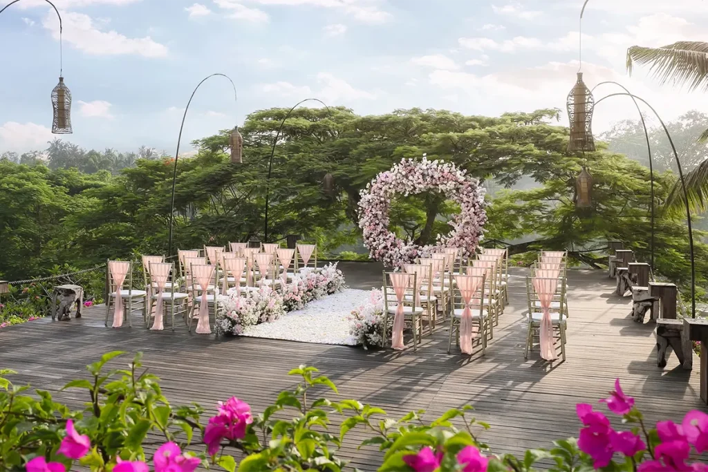 maya resort ubud wedding